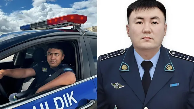Полицейские Кокшетау помогли вовремя доставить пациента в больницу