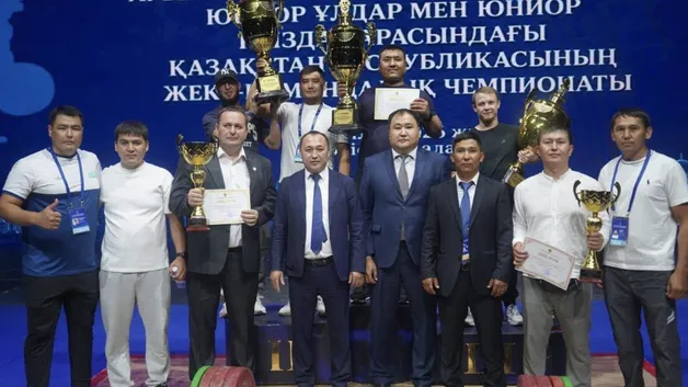 Чемпионат Казахстана по тяжелой атлетике U20 в Туркестане