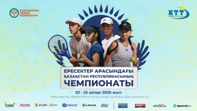 Чемпионат Казахстана по теннису пройдет в Астане 20 июля