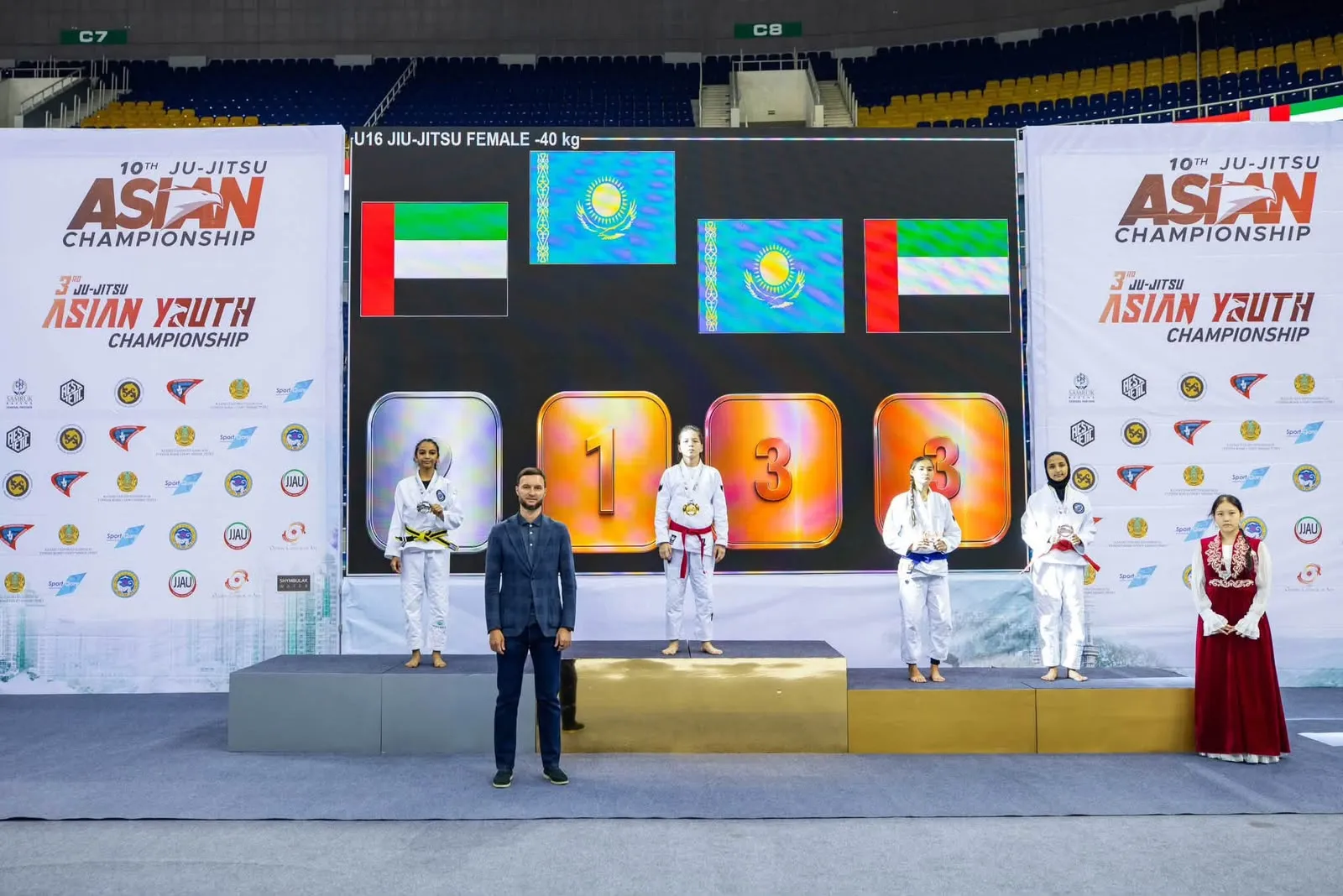 Карагандинка победила на чемпионате Азии по джиу-джитсу