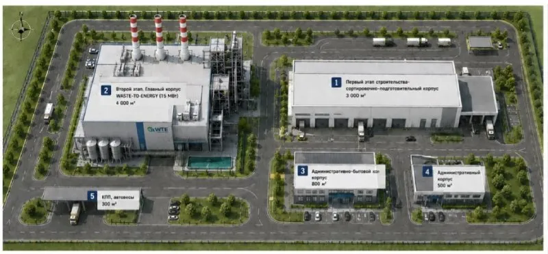 Старт стройки завода по переработке мусора за 80 млрд тенге в Жамбыле
