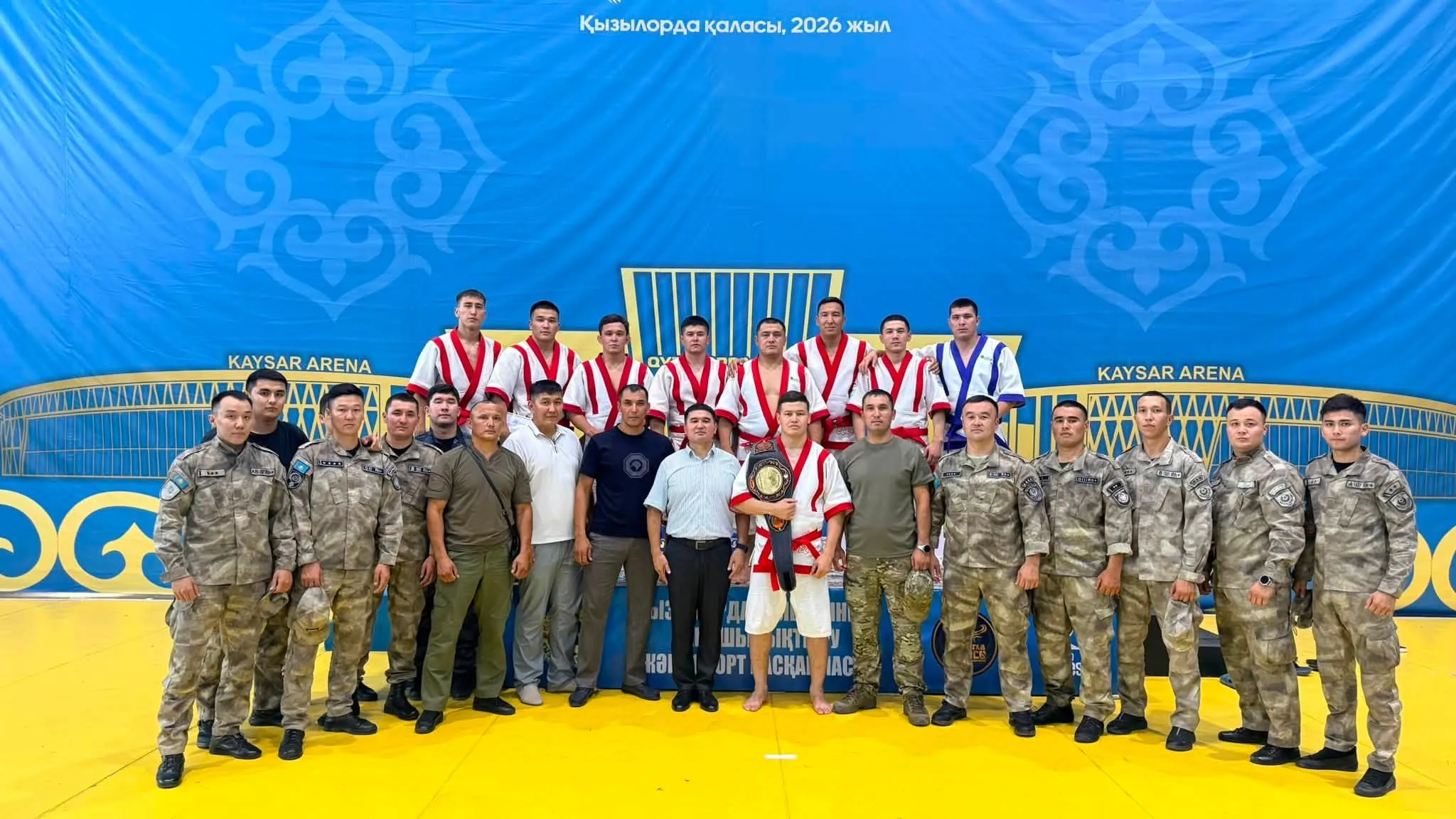 Сотрудники СОБР Кызылорды выиграли 5 золотых медалей турнира