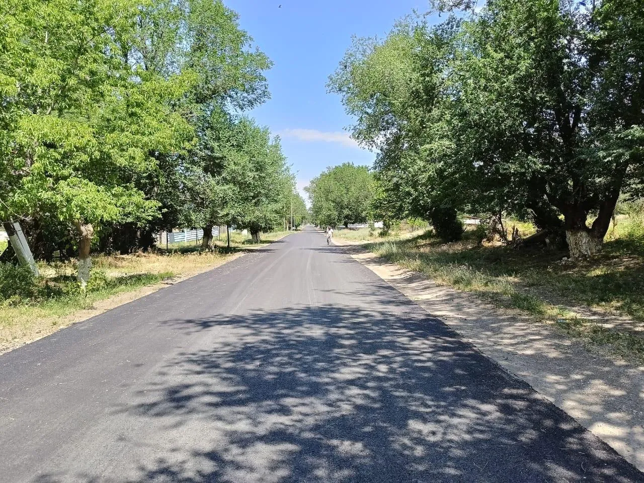 В Алматинской области заасфальтировали 66,5 км улиц в 50 селах