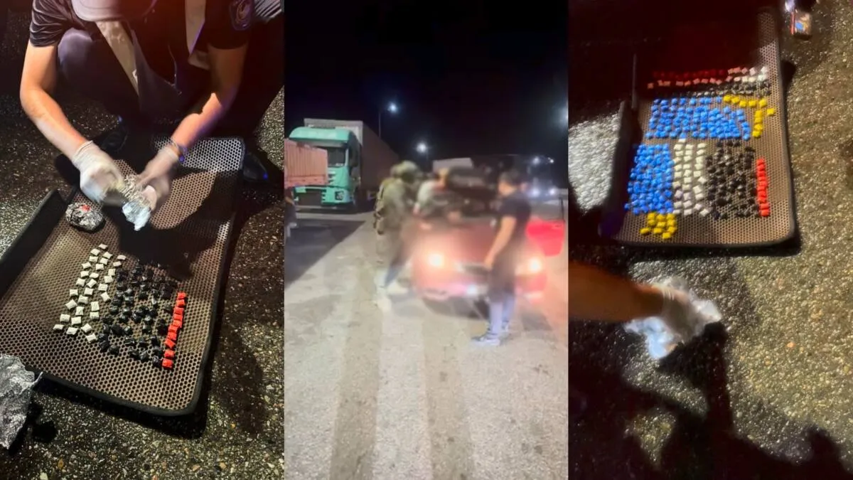 Полиция Жетысу нашла 310 свертков с наркотиками в салоне Daewoo