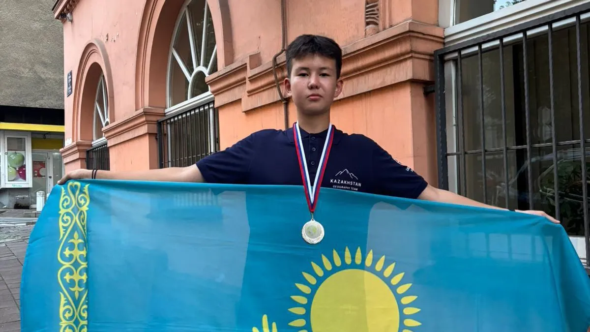 Карагандинский школьник завоевал серебро международной геоолимпиады