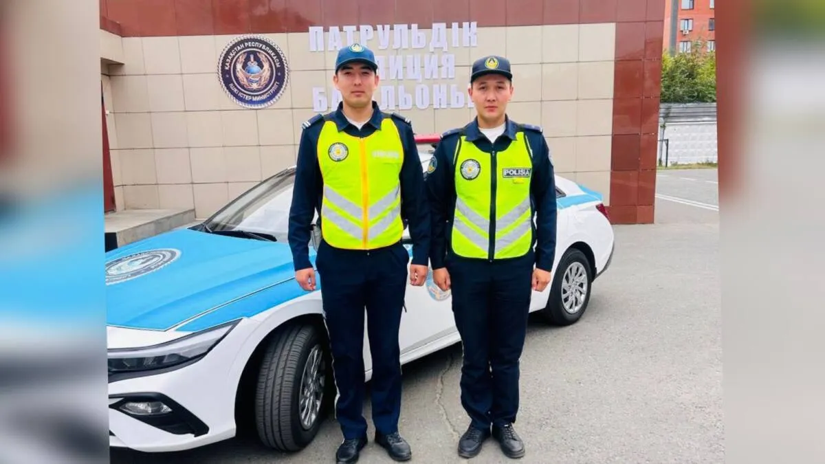 Полицейские в Павлодарской области довезли бессознательного мужа до реанимации