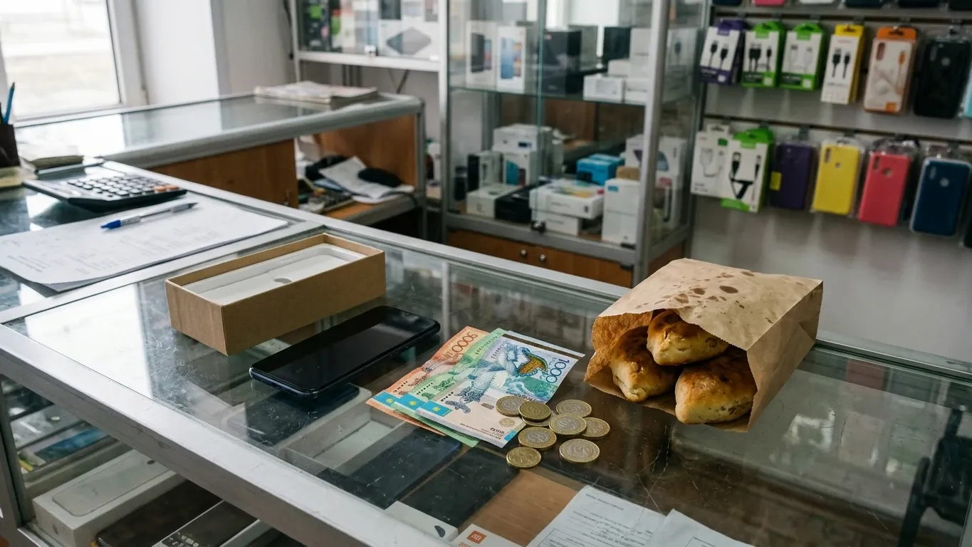 Мальчик из Караганды два года копил на смартфон, продавая бабушкины пирожки
