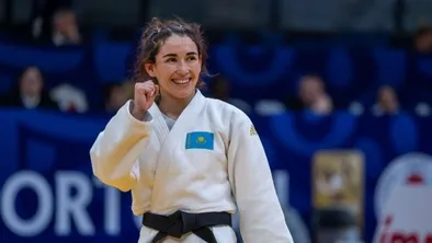Абиба Абужакынова из Казахстана стала бронзовым призером чемпионата мира по дзюдо в Абу-Даб